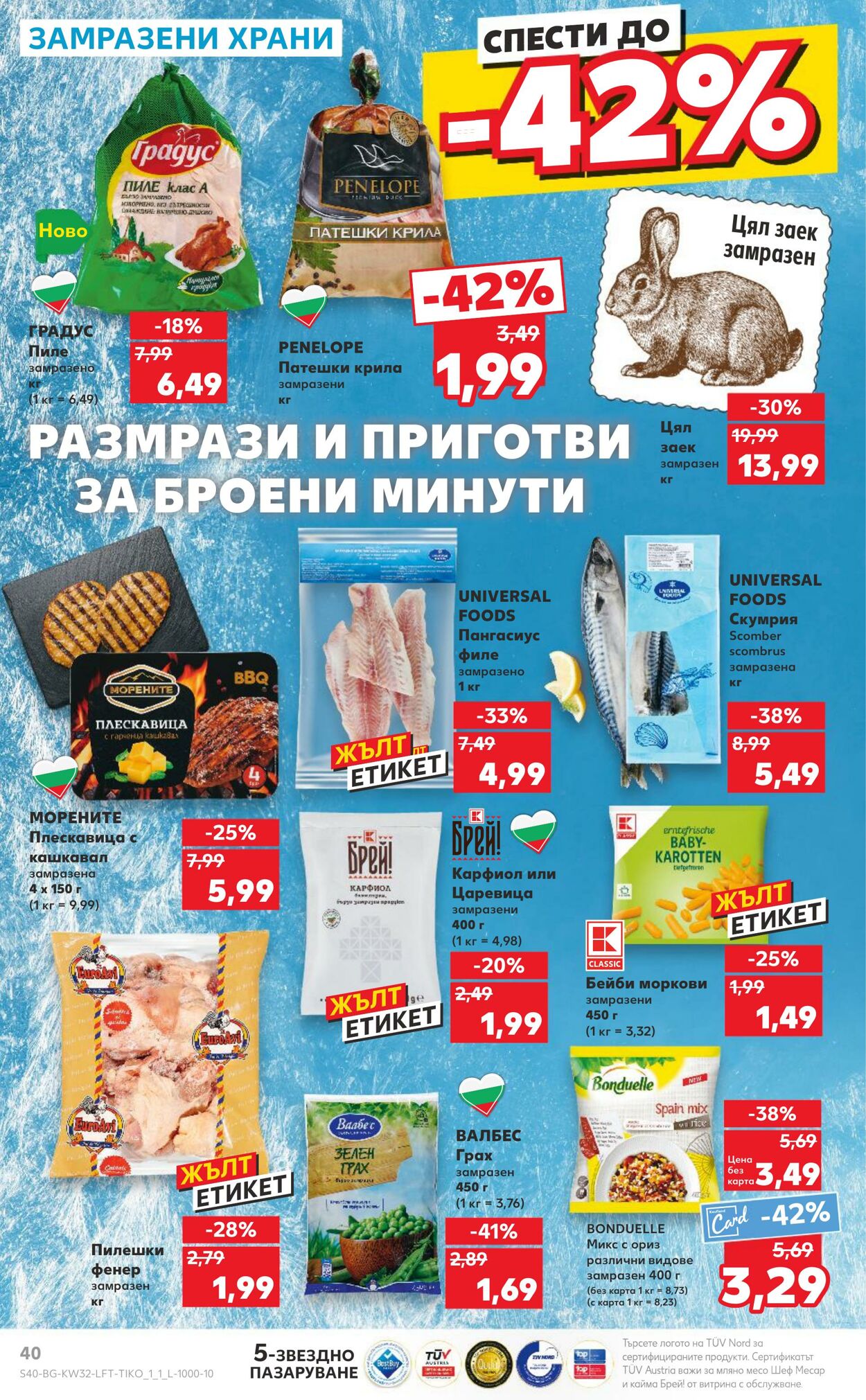 каталог Kaufland 05.08.2024 - 11.08.2024