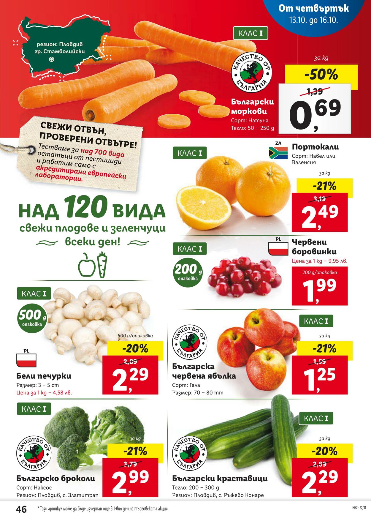 каталог Lidl 10.10.2022 - 16.10.2022