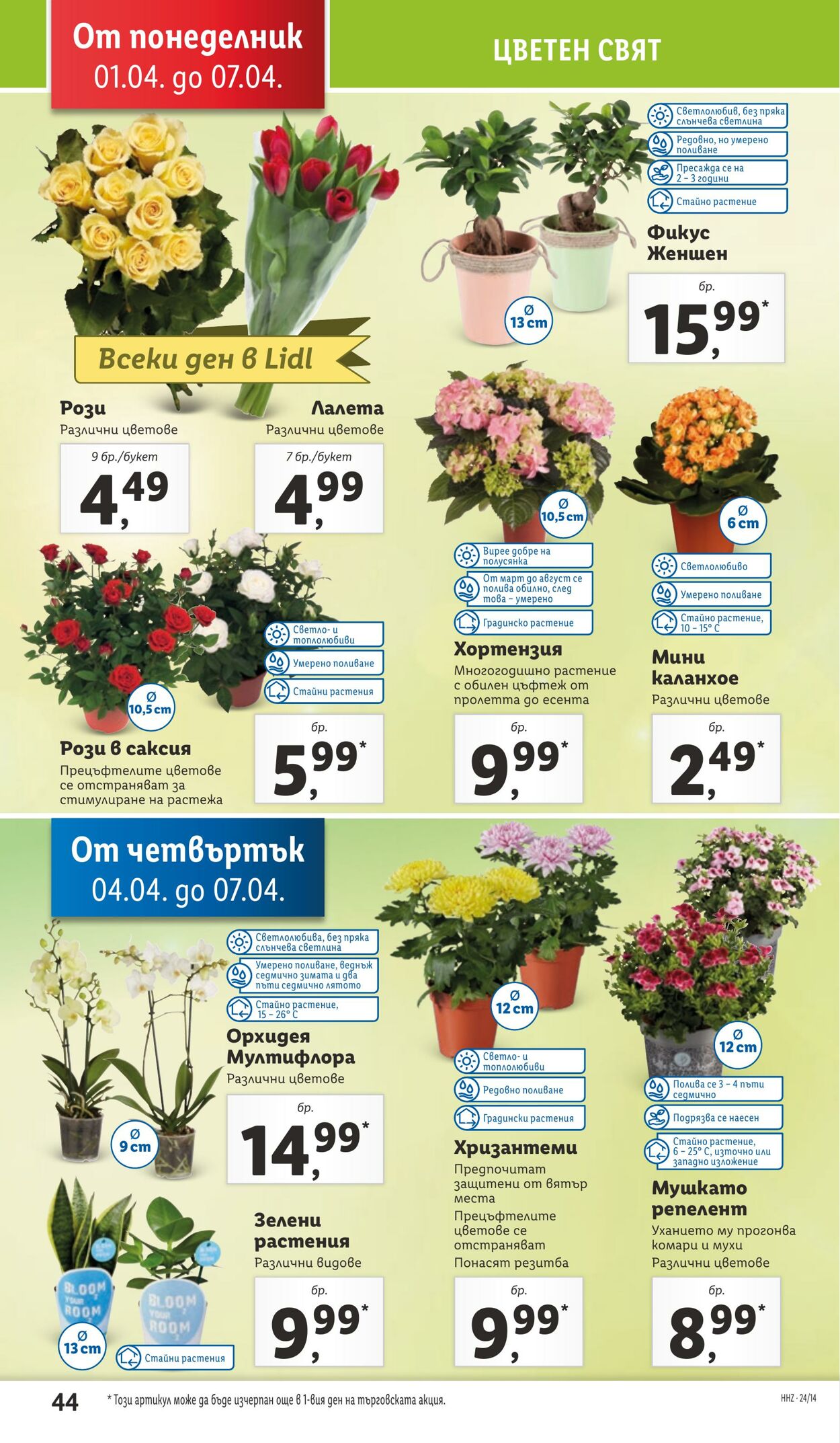 каталог Lidl 01.04.2024 - 07.04.2024