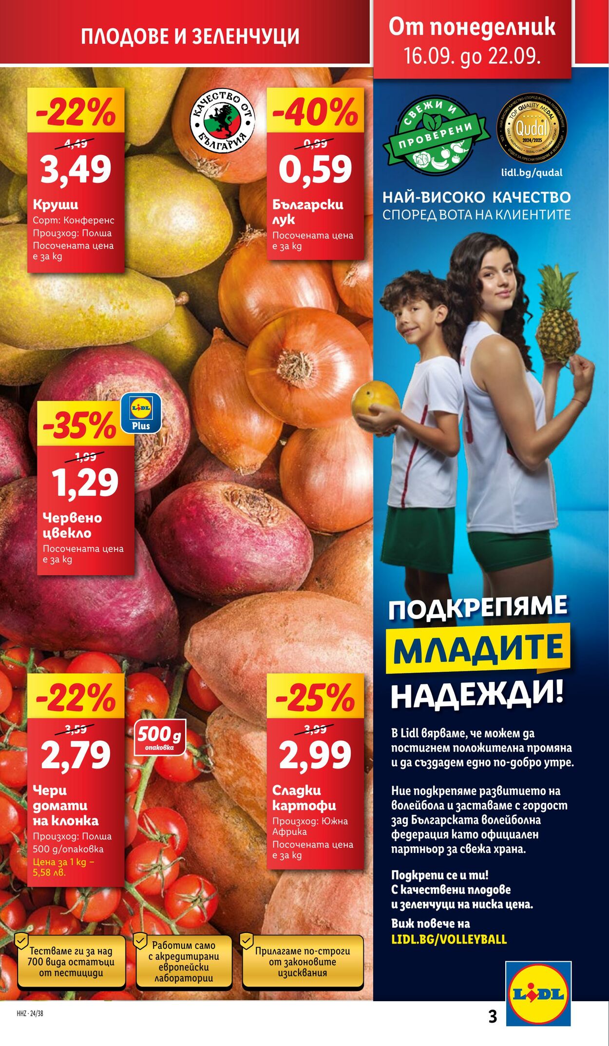 каталог Lidl 16.09.2024 - 22.09.2024