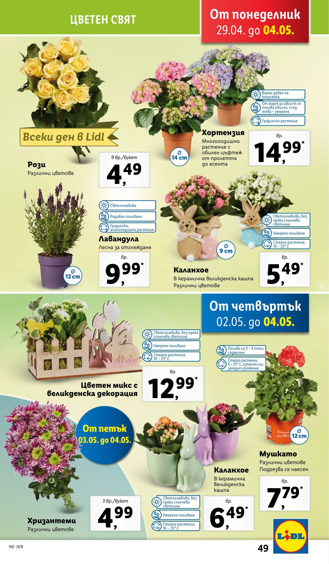 каталог Lidl 29.04.2024 - 04.05.2024