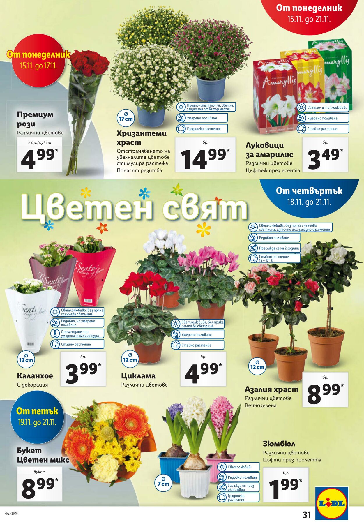 каталог Lidl 15.11.2021 - 21.11.2021