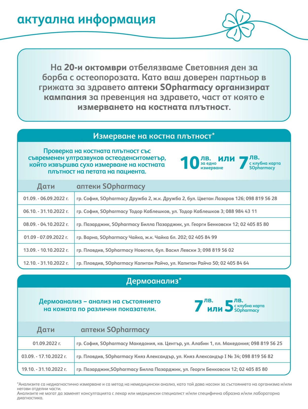 каталог SOpharmacy 01.09.2022 - 30.09.2022