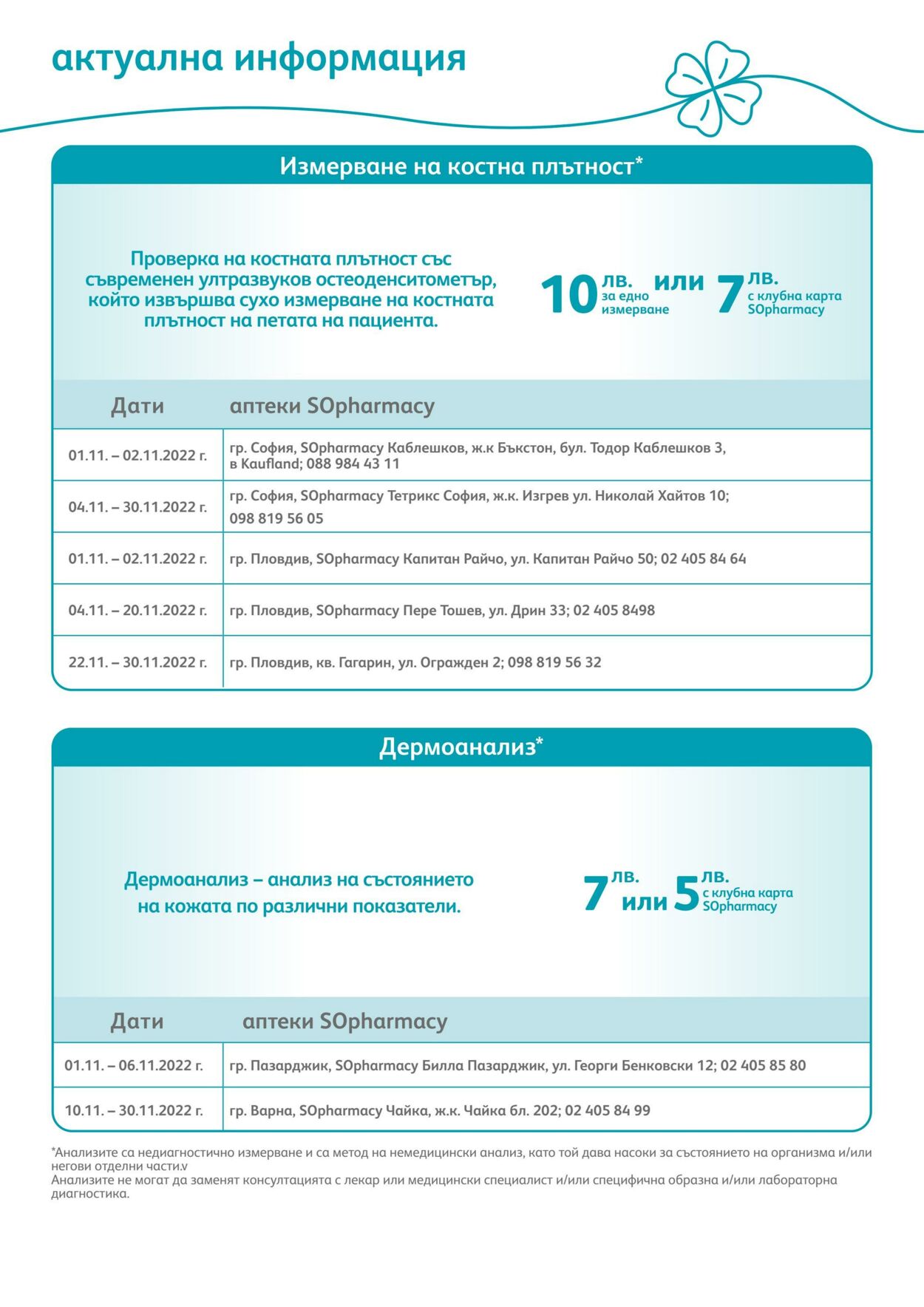 каталог SOpharmacy 01.11.2022 - 30.11.2022